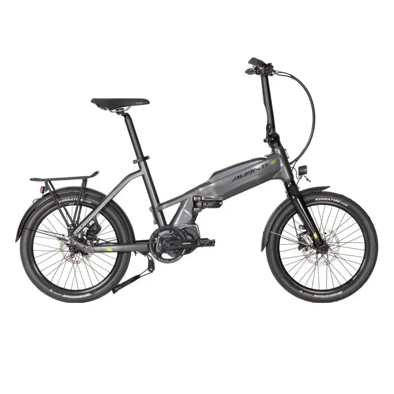 Avanti E-Foldster Electric Bike 20 in Black/Green