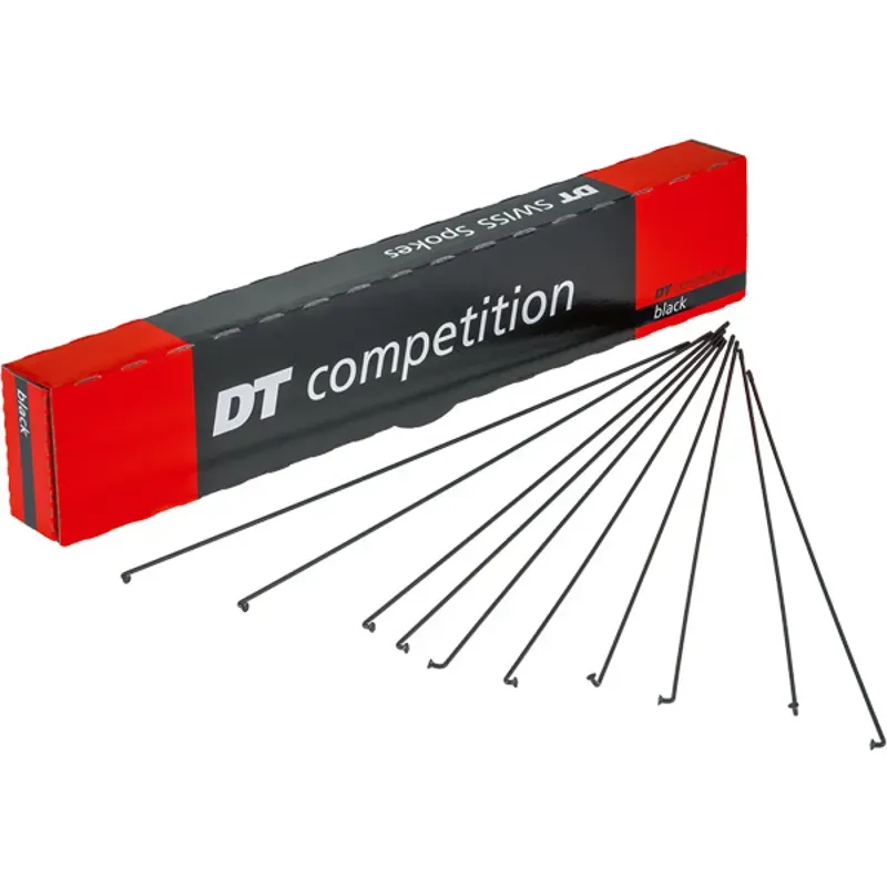 Dt Swiss Competition Spoke Black  Length:286Mm  Position:Non Wheel Specific