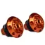 Muc-Off Disco Bar End Plugs in Orange
