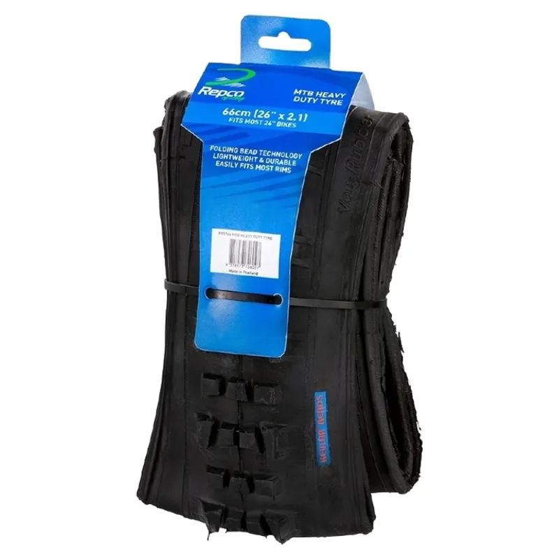 Repco Repco MTB Heavy Duty Folding Tyre 26/66cm