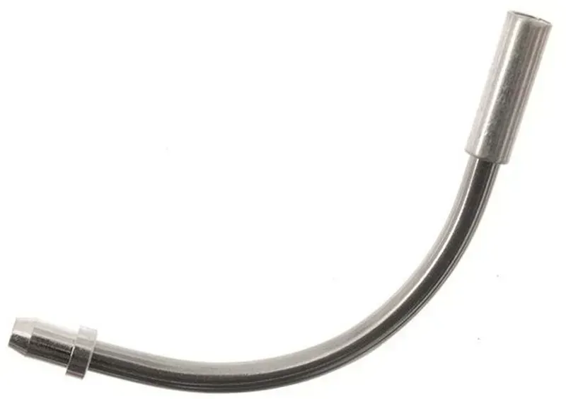 Tektro Stainless Steel V-Brake Noodle 90-Degree in Silver-1